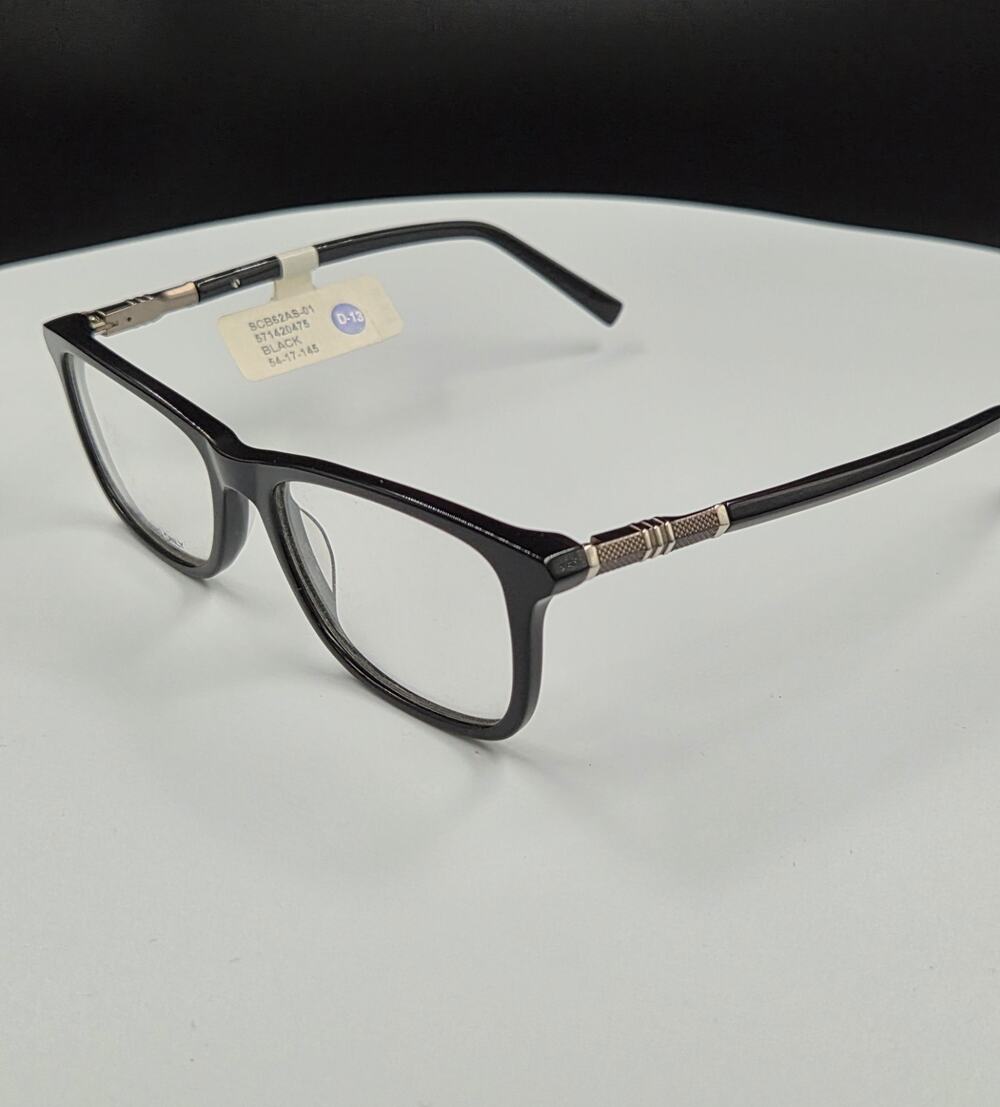 Stylemark STY1206XTS SCB82543-M Full Rim Black Plastic 54-17-145